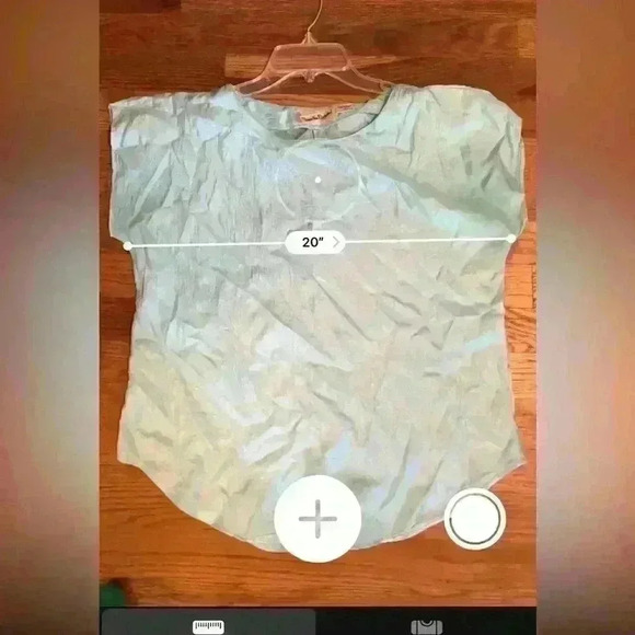 Vintage Diane Von Furstenberg Mint Blue Crinkle Dolman Sleeve Top Small - Picture 4 of 6